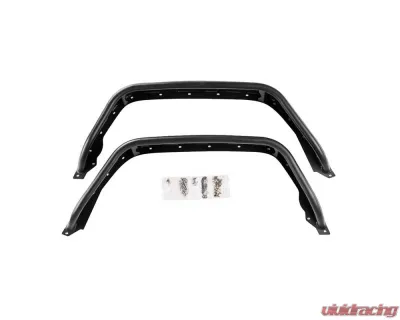 Combat Off Road Black Aluminum Fender Rear Pair Jeep Gladiator 2020-2023 - 35-1079